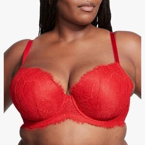 Victoria's Secret Dream Angels Lightly Lined Lace Demi Bra 32DDD New w/Tags!